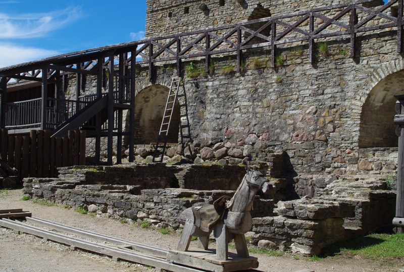 Rakvere linnus, avamine peale restaureerimist rephoto