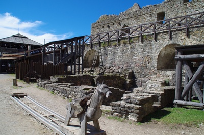 Rakvere linnus, avamine peale restaureerimist rephoto