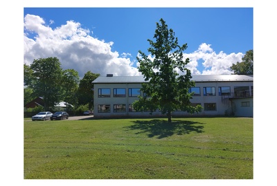 Cross School construction rephoto