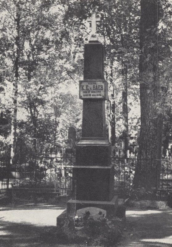 Karl Ernst von Baeri haud Tartus