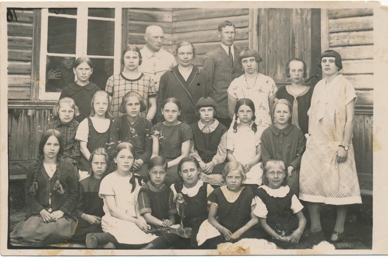 Kadrina kooli õpilased