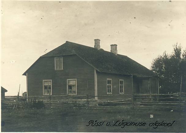 Lüganuse primary school Püssi vald