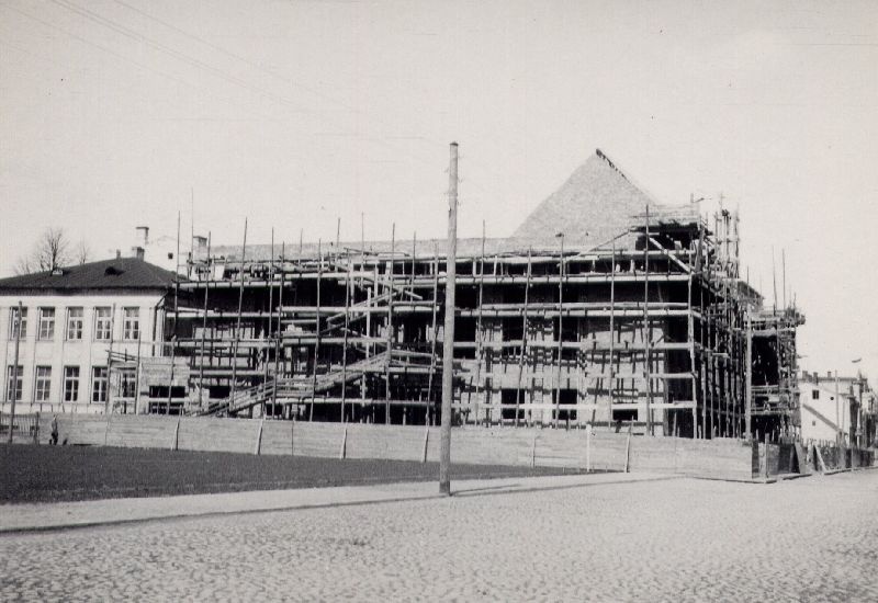 Construction of the building of Tartu Department of Eesti Pank