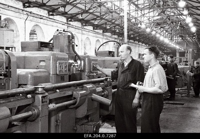 Volta factory automatic line.  similar photo