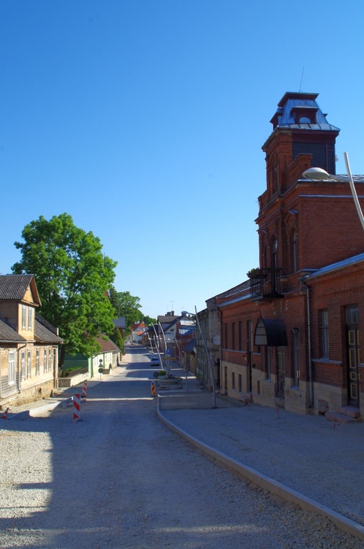 Rakvere, Pikk tänav Vehiku mäelt rephoto