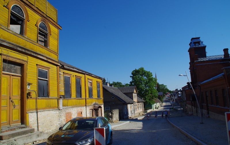 Rakvere vaade, taga tuulik ja linnus rephoto