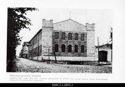 Metal industry Ilmarine (before the mechanical factory factory of f. Wiegandi).  similar photo