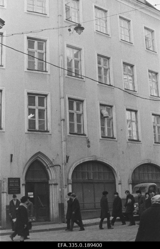 Estonian printing industry on the street of the Communist Rataskaev.