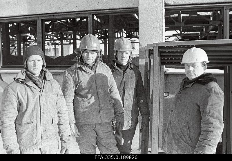 Builders of the Chrome Leather Factory.