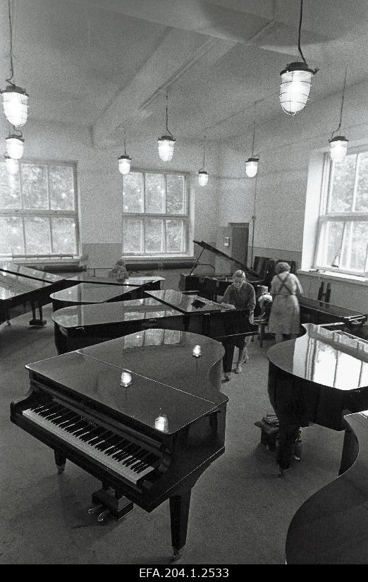 Tallinn Klaver factory new piano voting station.