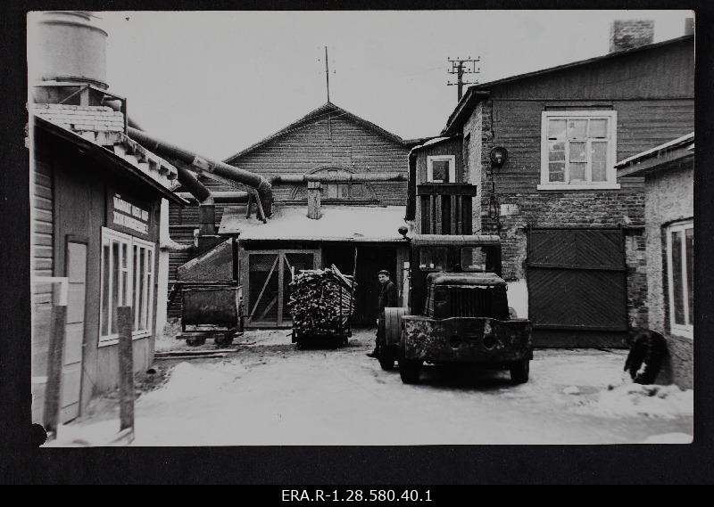 View of Tartu Sport Tool Chech of Experimental Swimming Factory "Dünamo"