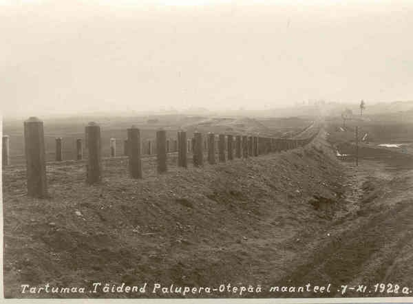 Photo Palupera-Otepää highway in Tartumaa