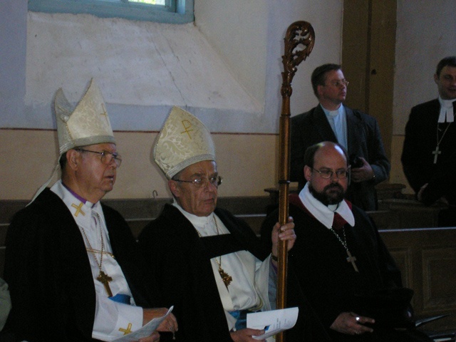 Estonian flag 120. Service in the Otepää Church