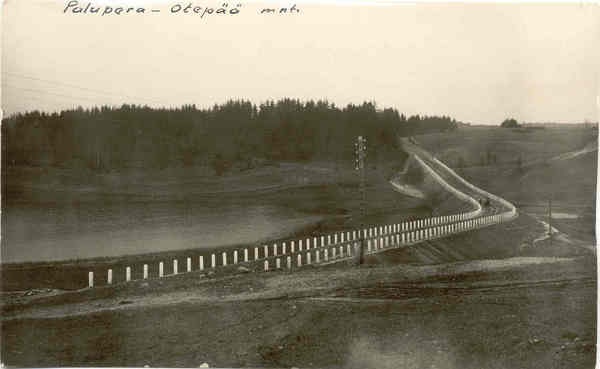 Photo Palupera-Otepää highway in Tartumaa