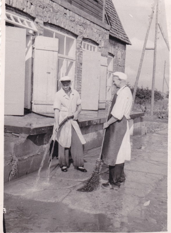 Pärnu-Jaagupi võitööstuse ees kaks töötajat