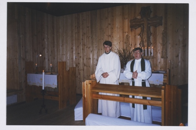 Church teachers in Otepää winter church