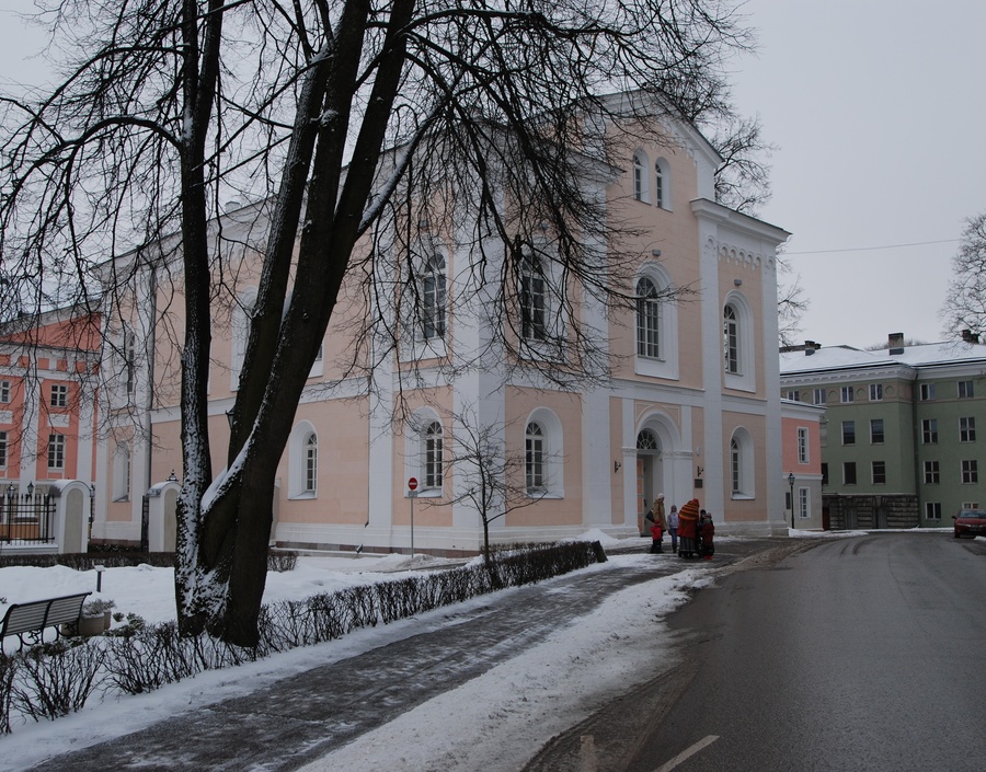 Ülikooli kirik, vaade Gustav-Adolfi tänavalt rephoto