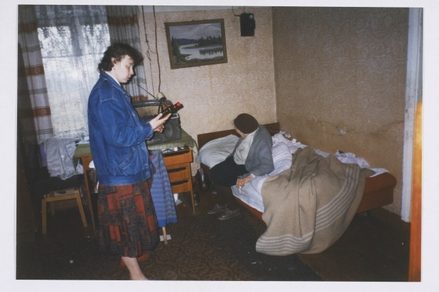 Otepää Olders visiting Helle Kuldmaa in Diakon