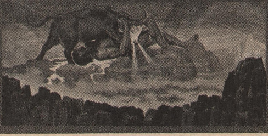 Hiiglane Ymir ja "ilmalehm" Audumla