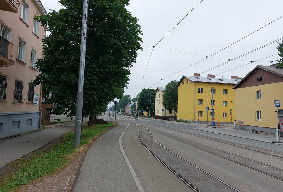 Tallinn, Majaka Street, new workshops are being made. rephoto