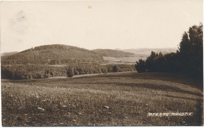 Postcard. Otepää landscape. Album Hm 7956.  duplicate photo