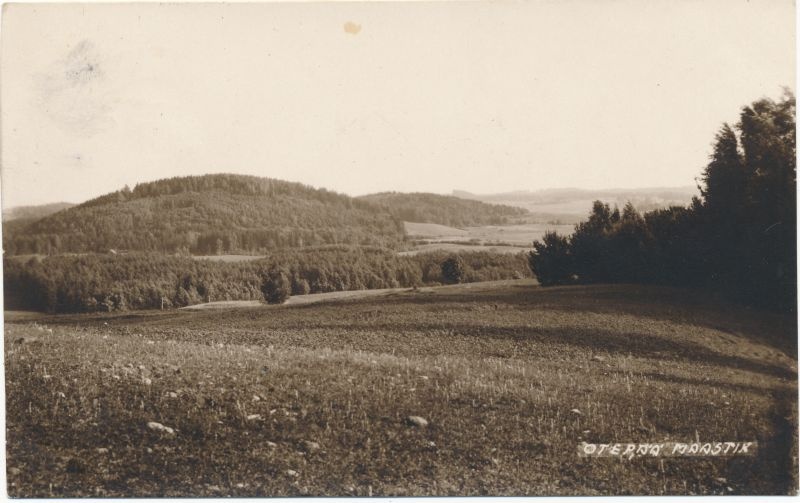 Postcard. Otepää landscape. Album Hm 7956.