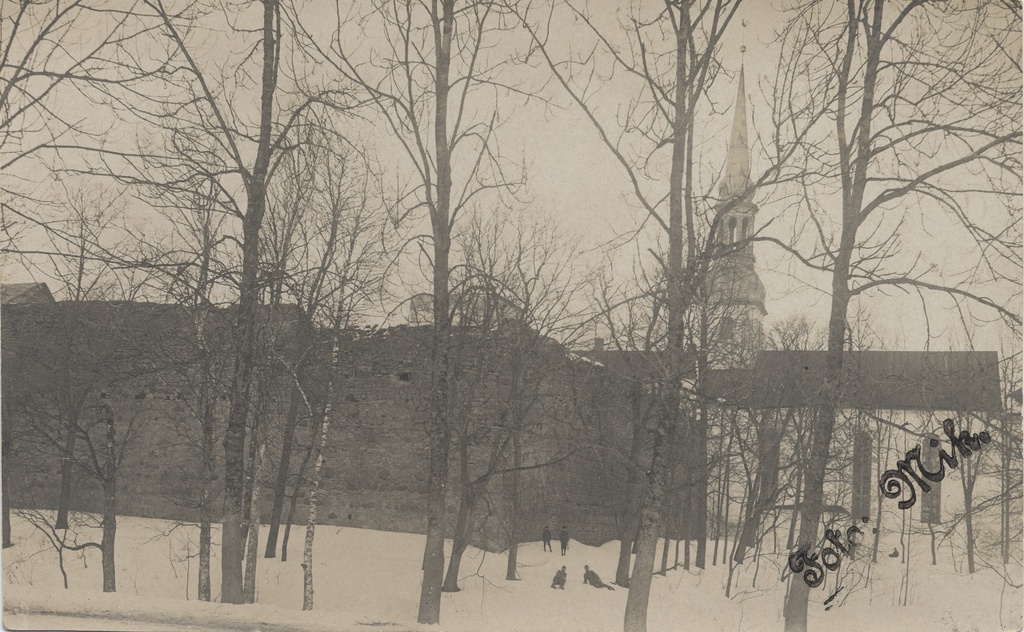 [põltsamaa castle and church]