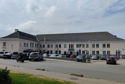 Tallinn, Kolhoosi Central Market Administrative and Refrigeration Building. rephoto