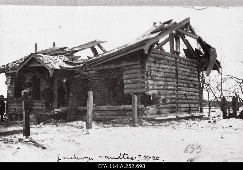 War of Liberty. 9.the soldiers of the Jalaarmee path in the course of the fighting were broken at the Sala railway station.