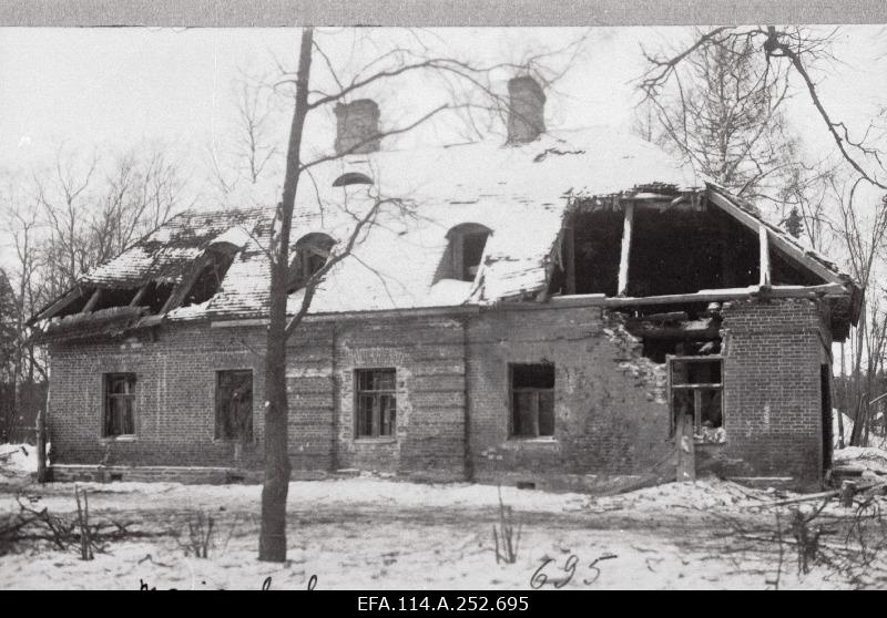War of Liberty. The building was broken in battles in the Manor of Marienhof.