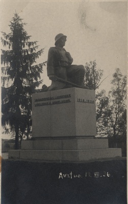 [viru-nigula War of Independence monument] : open 12.VII.36  duplicate photo