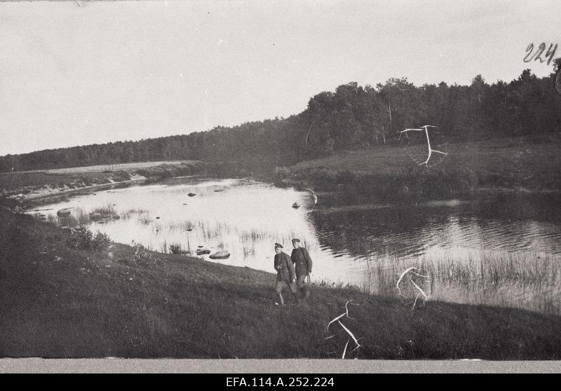 War of Liberty. 6.patroleum of the army on the river Tserjoha.