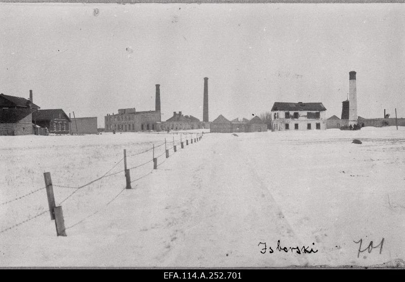 War of Liberty. In battles, the buildings of the chopper factory in Irboska have been broken.