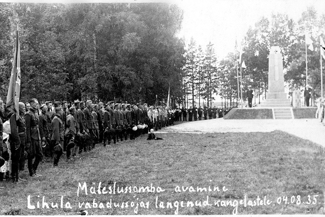 Opening of the memory pillar of the War of Independence