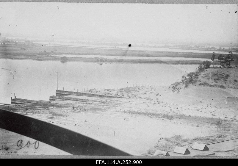View of the river Daugava near Riga.
