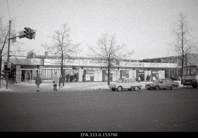 Outdoor view of Tartu Autobus Station.