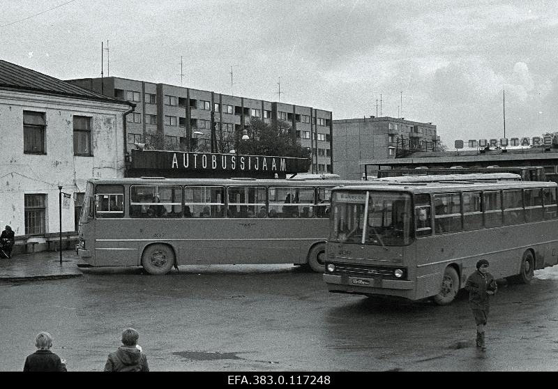 View Rakvere bus station.