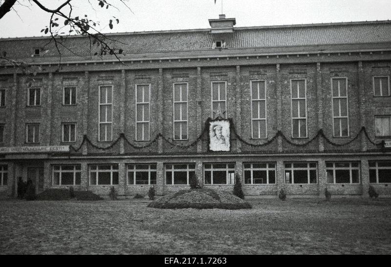Temporary rooms of the Endla Theatre.