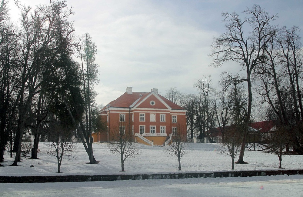 Palmse Manor's Gentleman House (the present appearance received 1782-85) rephoto
