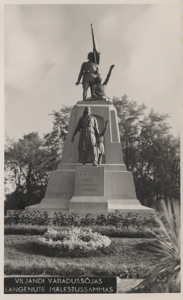 Monument for those who fell in the Viljandi War of Liberty