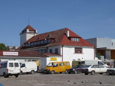 Rakvere Market Building rephoto