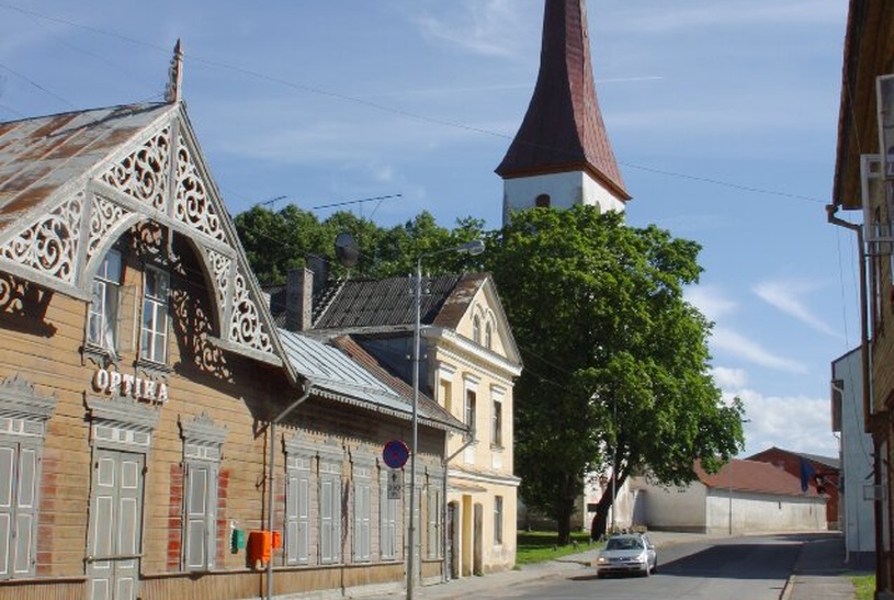 Vaade Rakveres Pikale tänavale rephoto