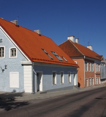 Rakvere, beginning of Tallinn Street rephoto