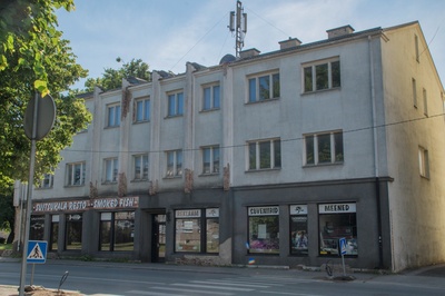 Rakvere kindlustusselts Eesti / Oma maja Tallinna tn 20. Arhitekt Arnold Matteus, 1933 rephoto