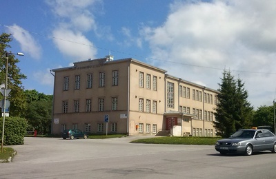 Schoolhouse - Rakvere German Gymnasium rephoto