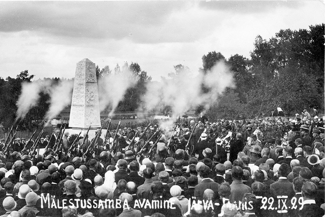 Opening of the memory pillar of the War of Independence