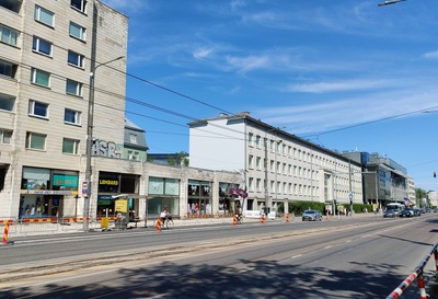Street in Tallinn rephoto