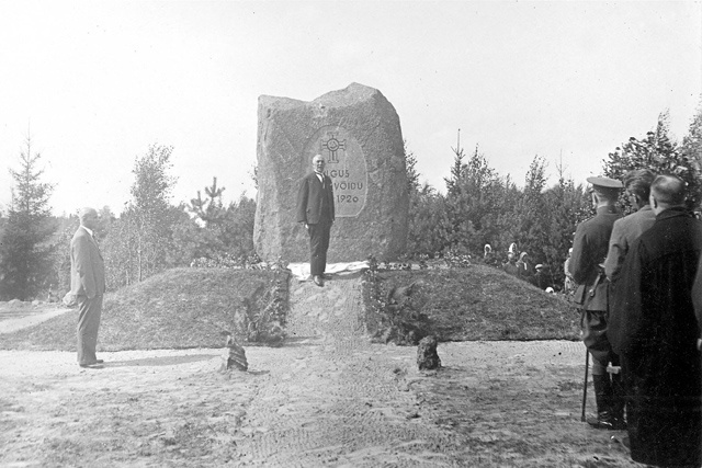 Opening of the memory pillar of the War of Independence