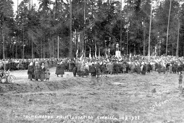 Opening of the memory pillar of the War of Independence