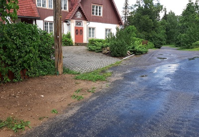 Valga rajooni Puka külanõukogu esise tee asfalteerimine rephoto